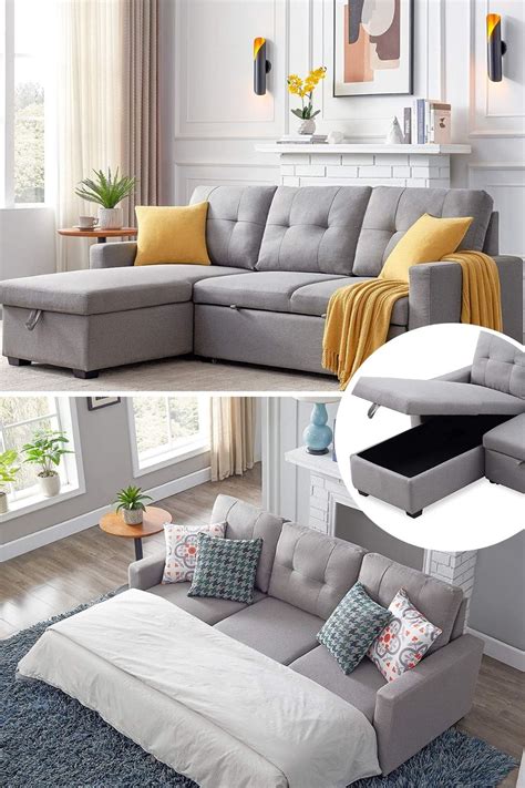 Buy Online Sleeper Sectional Sofa For Small Spaces